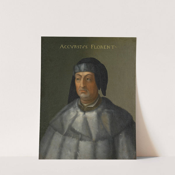 Portrait of Accursius by Anonymous