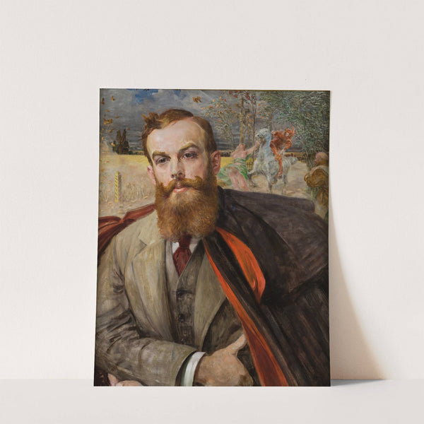 Portrait of Adam Łada-Cybulski by Jacek Malczewski