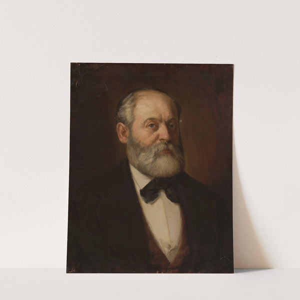 Portrait of Adam Malinowski, painter (1877) by Szymon Buchbinder