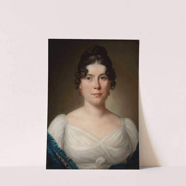 Portrait of Adelajda Lesznowska 1.v. Le Brun by Jan Gładysz