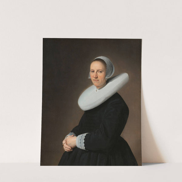 Portrait of Adriana Croes by Johannes Cornelisz Verspronck