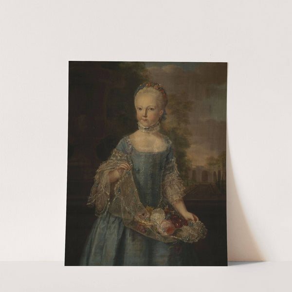 Portrait of Adriana Petronella van Nassau-Woudenberg (1757-1789) by Tethart Philip Christian Haag