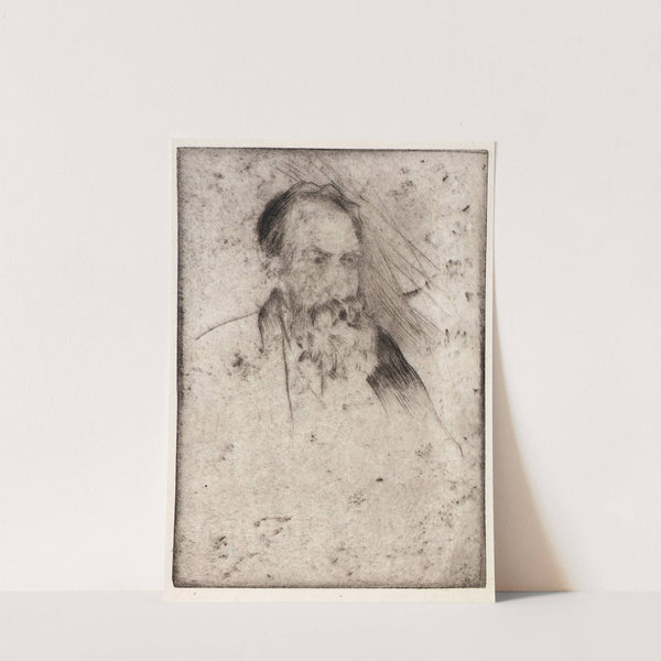 Portrait of Albert P. Ryder (ca. 1887-1893) by Julian Alden Weir