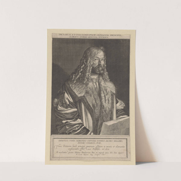 Portrait of Albrecht Dürer (1608) by Lucas Kilian