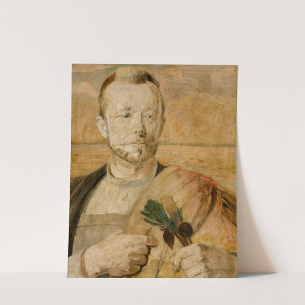 Portrait of Aleksander Mroczkowski by Jacek Malczewski