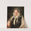 Portrait of Aleksandra Bębnowska née Cybulska, painter’s mother-in-law by Jan Chrucki