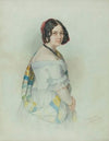 Portrait of Aleksandra, née Stecka, Princess Michałowa Radziwiłł (1840)