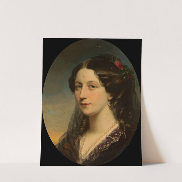 Portrait of Aleksandra Potocka née Potocka (1818–1892) (1852) by Karl von Blaas