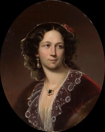 Portrait of Aleksandra Potocka née Potocka (1818–1892)