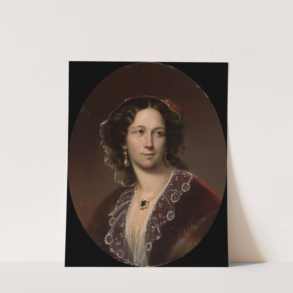 Portrait of Aleksandra Potocka née Potocka (1818–1892) (1840-1850) by Karl von Blaas