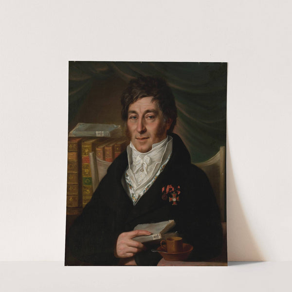 Portrait of Alexander Stakhiev (1818) by Dmitry Levitsky