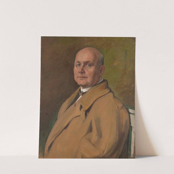 Portrait of Alexej von Jawlensky (1929) by Ottilie Wilhelmine Roederstein