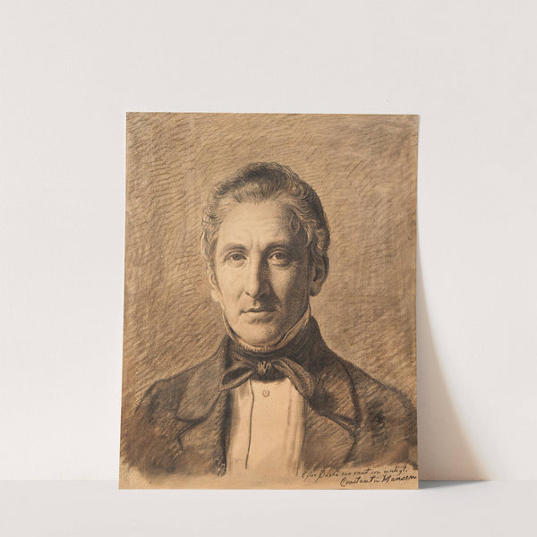 Portrait of Alfred Hage (1851) by Constantin Hansen