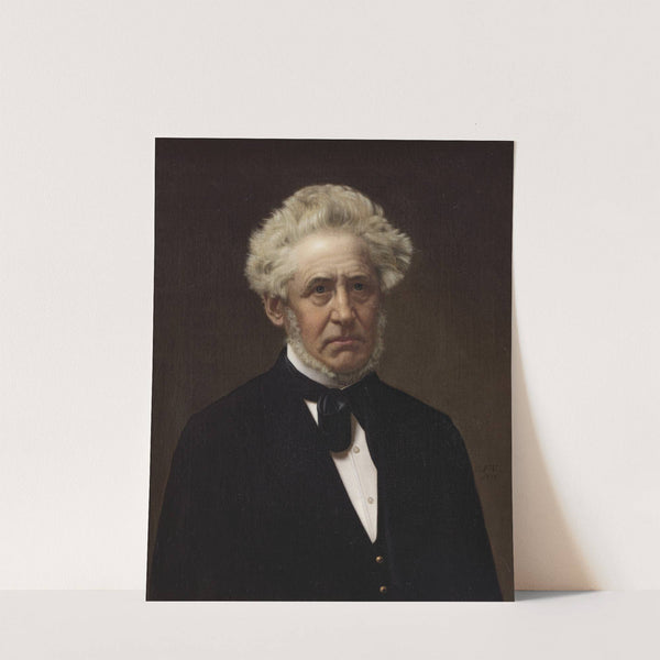 Portrait of Alfred Hage by Frederik Vermehren