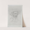 Portrait of Alfred Lord Tennyson (c. 1857–1911) by Alphonse Legros