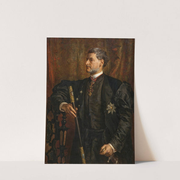 Portrait of Alfred Potocki by Jan Matejko