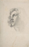 Portrait of Alfred Rethel,looking up
