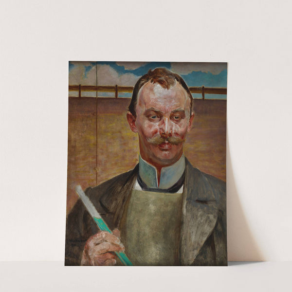 Portrait of Alfred Stepek by Jacek Malczewski