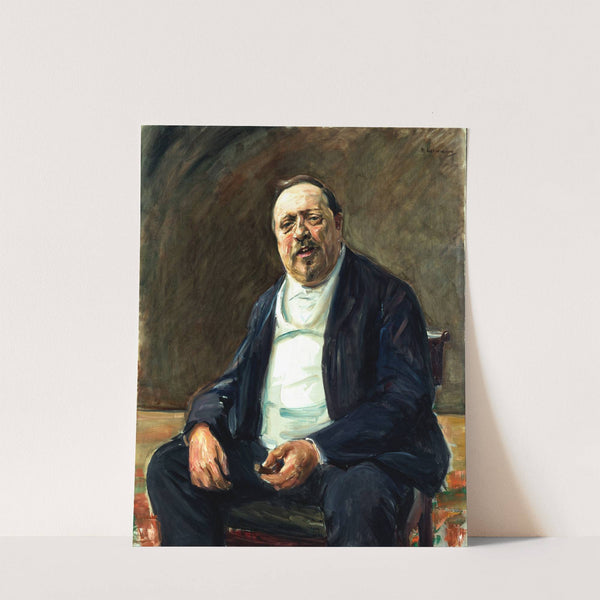 Portrait of Alfred von Berger by Max Liebermann