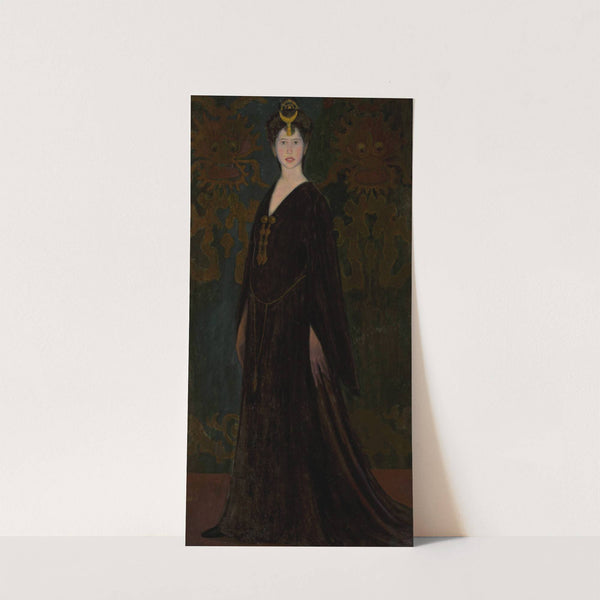 Portrait of Alina Glass née Bondy by Jan Rembowski