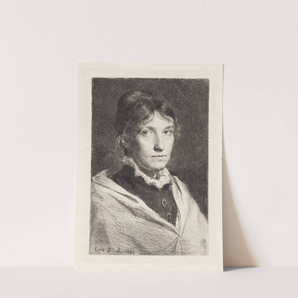 Portrait of Alma Bloch by Carl Bloch