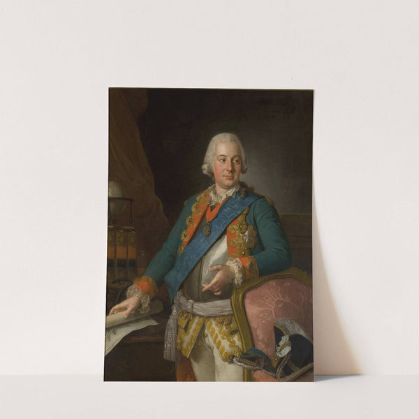 Portrait of Alojzy Brühl (1739–1793), general by Per Krafft the Elder