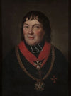 Portrait of Alojzy Osiński (1770–1842), mitred prelate of Olyka