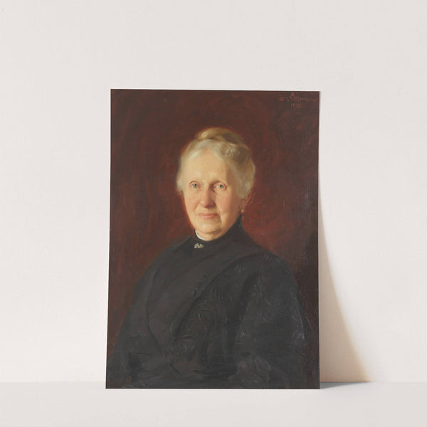Portrait of Amalia Styffe by Emil Österman