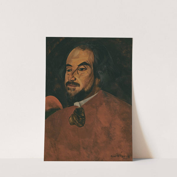 Portrait of An Actor Said To Be Nikolai Alexandrov (1923) by Boris Grigoriev