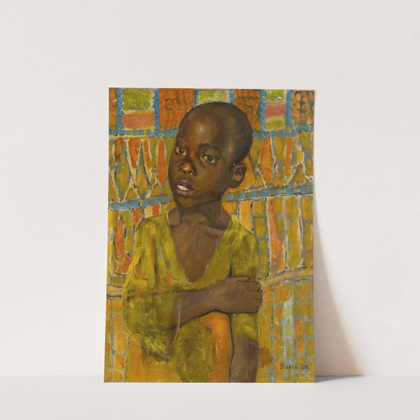 Portrait of an African Boy by Kuzma Petrov-Vodkin