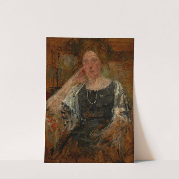 Portrait of an American Woman by Olga Boznanska