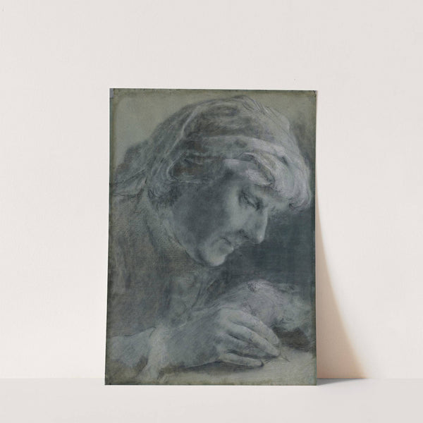 Portrait of an Artist Drawing by Thomas Frye