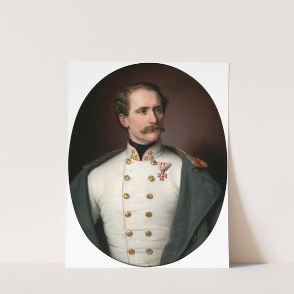 Portrait of an Austrian Colonel, Decorated with the Military Merit Cross by Benjamin Heinrich Orth