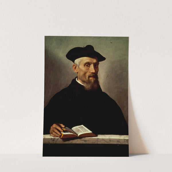 Portrait of an Ecclesiastic by Giovanni Battista Moroni