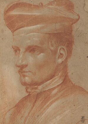 Portrait of an Ecclesiastic Wearing a Biretta
