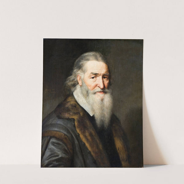 Portrait of an Eighty-Year Old Man by Michiel Jansz. Van Mierevelt