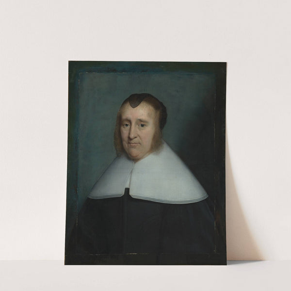 Portrait of an elderly lady by Cornelis Jonson van Ceulen