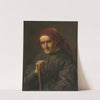 Portrait of an Elderly Peasant Woman (1869) by Dominik Weber