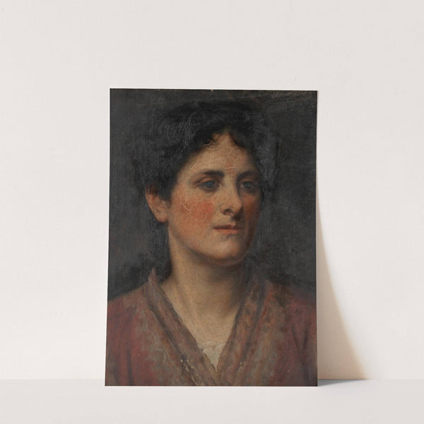 Portrait of an elderly woman by James Jebusa Shannon