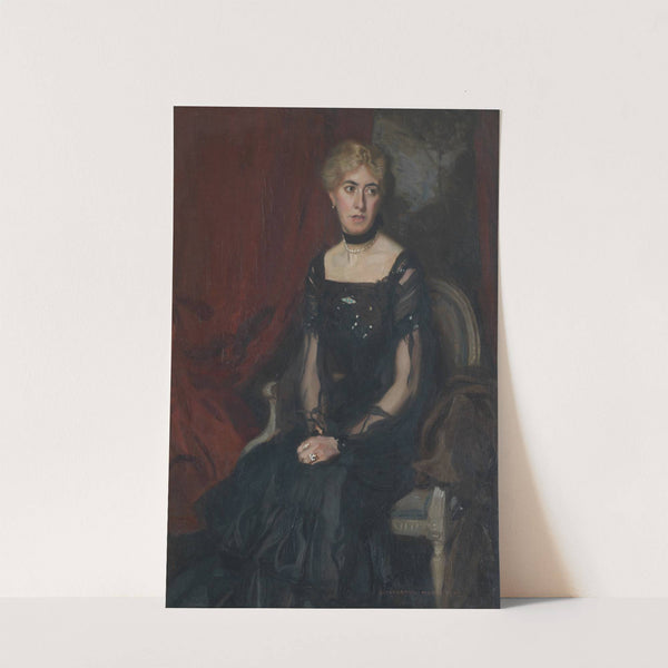 Portrait of an Elegant Lady by Harrington Mann