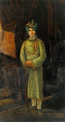 Portrait of an indian prince