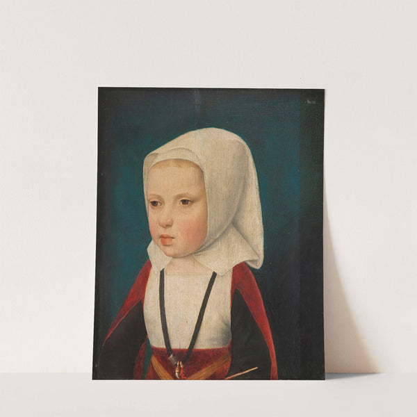 Portrait Of An Infant Princess by Master of the Legend of the Magdalen