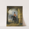 Portrait Of An Officer Of Dragoon Guards by George Henry Laporte