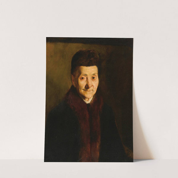 Portrait of an Old Lady (circa 1890) by Frank Duveneck