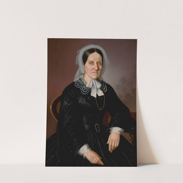 Portrait of an Old Lady (1865) by Peter Michal Bohúň