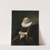 Portrait of an Old Lady, Possibly Elisabeth Bas (c. 1640 - c. 1645) by Ferdinand Bol