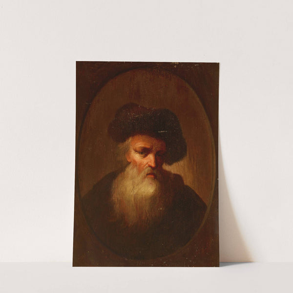 Portrait of an Old Man (18th Century) by Christian Wilhelm Ernst Dietrich