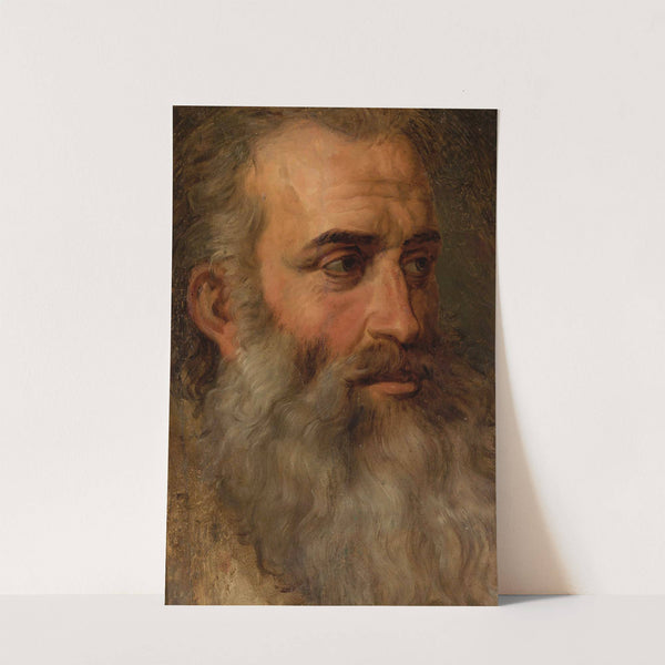 Portrait of an old man by Wojciech Gerson