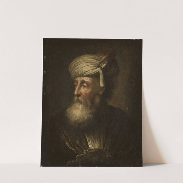 Portrait of an old man by Christian Wilhelm Ernst Dietrich