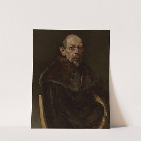Portrait of an old man (1869-72) by Ludomir Benedyktowicz